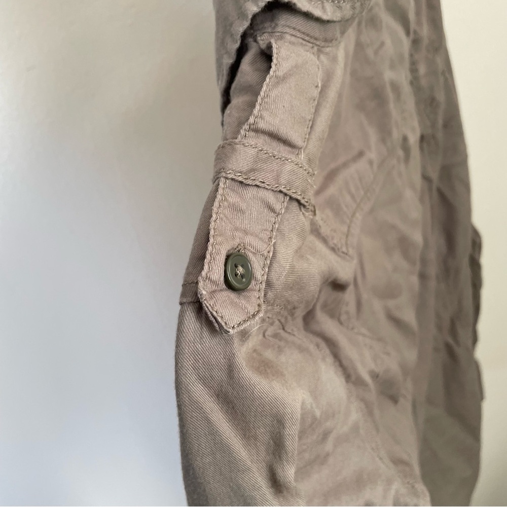 MUDD | Olive Green Button Up Shirt | Size Medium - Picture 6 of 9